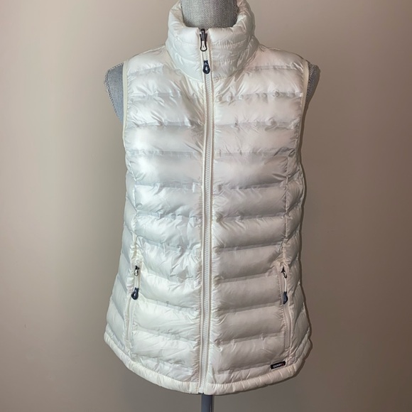 Gerry Insulated Down Alternative Zip Up Sleeveless Vest White Size Small - Picture 1 of 13